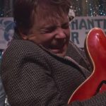 Michael J. Fox guitar scene guitarra Back to the Future (1985)