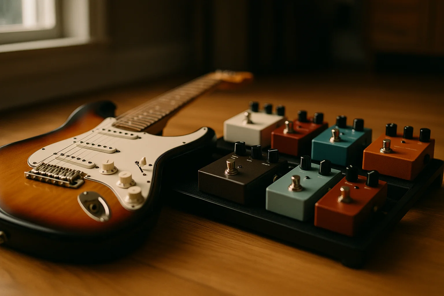 Como montar um pedalboard essencial (4–5 pedais): passo a passo completo + pedais recomendados